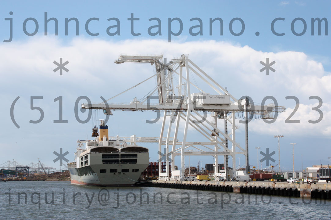 Port of Oakland Crane